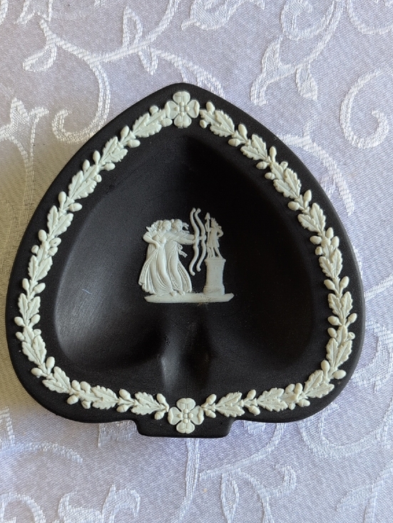 Wedgwood Other - *Rare* Vintage Wedgwood Black and White Jasperware Decorative Dish